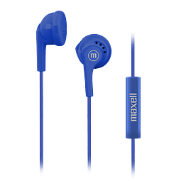 Audífono Maxell EB-Mic Ear Buds - Azul