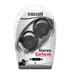 Audífono Maxell Ear Hook Con Micrófono EC-155 - Negro