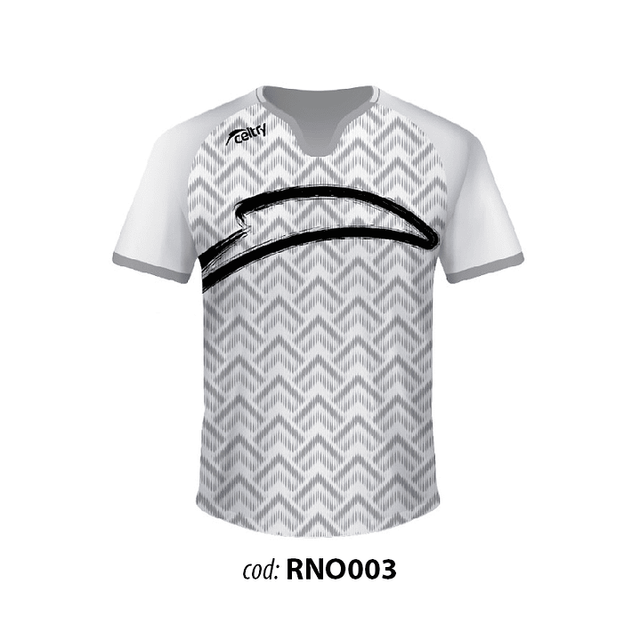Camiseta juego blanca gris 1