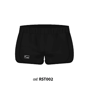 Short Entrenamiento negro Mujer RST002