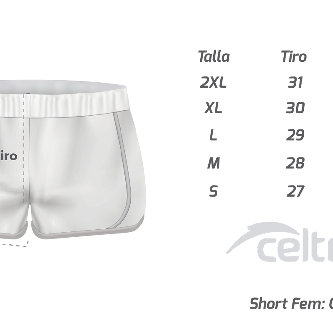 Short Entrenamiento negro Mujer RST002 3