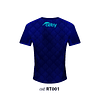 Camiseta pro rugby azul calipso