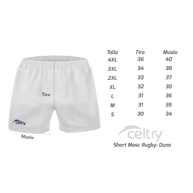 Short Rugby Hombre RS004