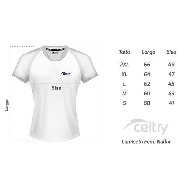 Camiseta de entrenamiento rugby Mujer RNL002