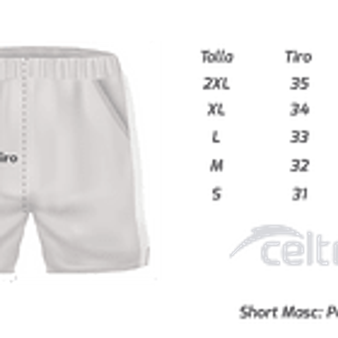 Short padel Pro blanco 3