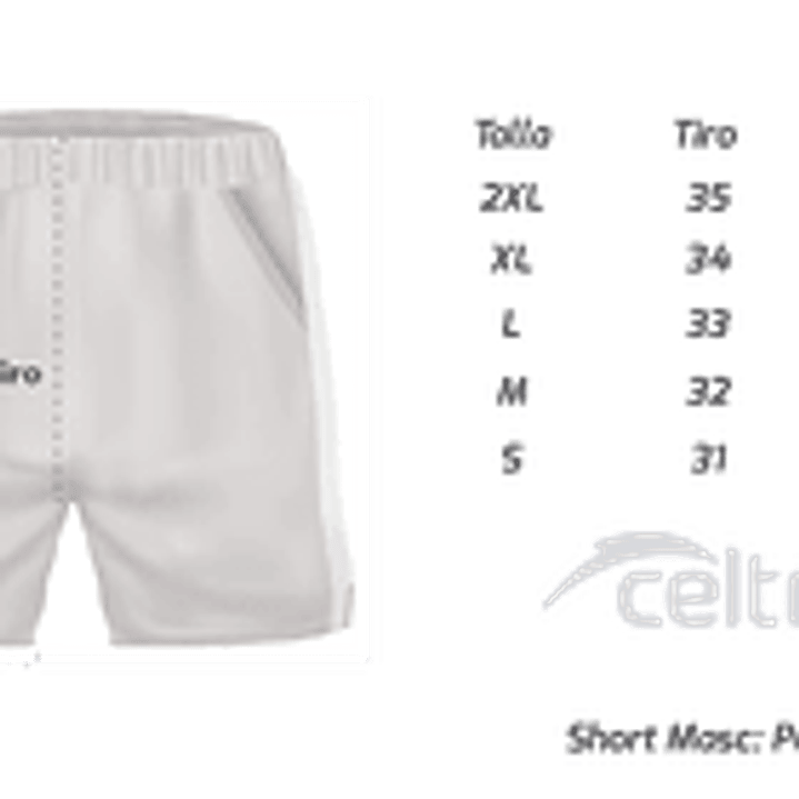 Short padel Pro blanco 3