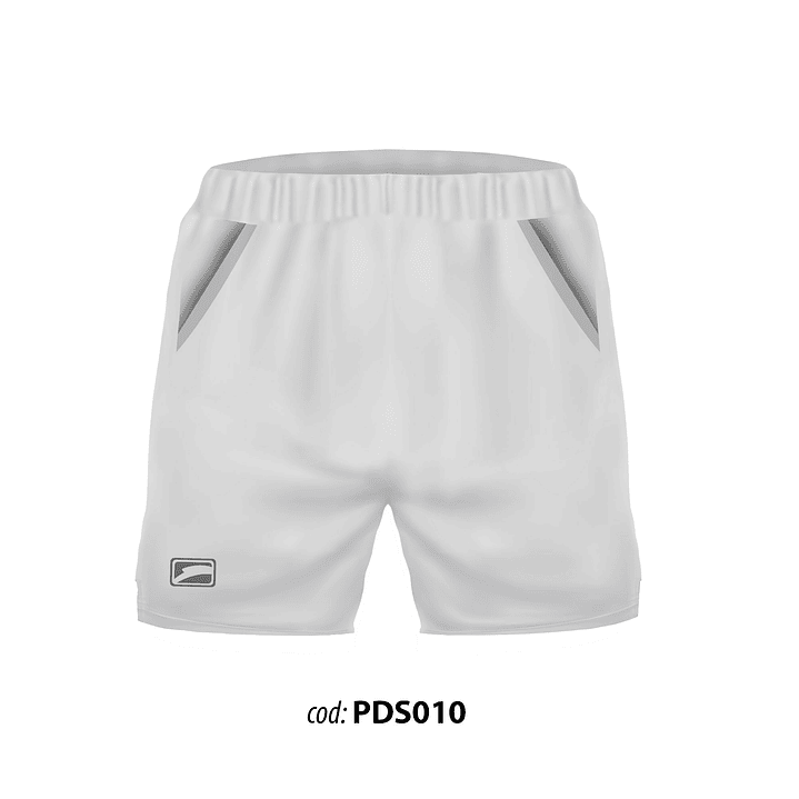 Short padel Pro blanco 1