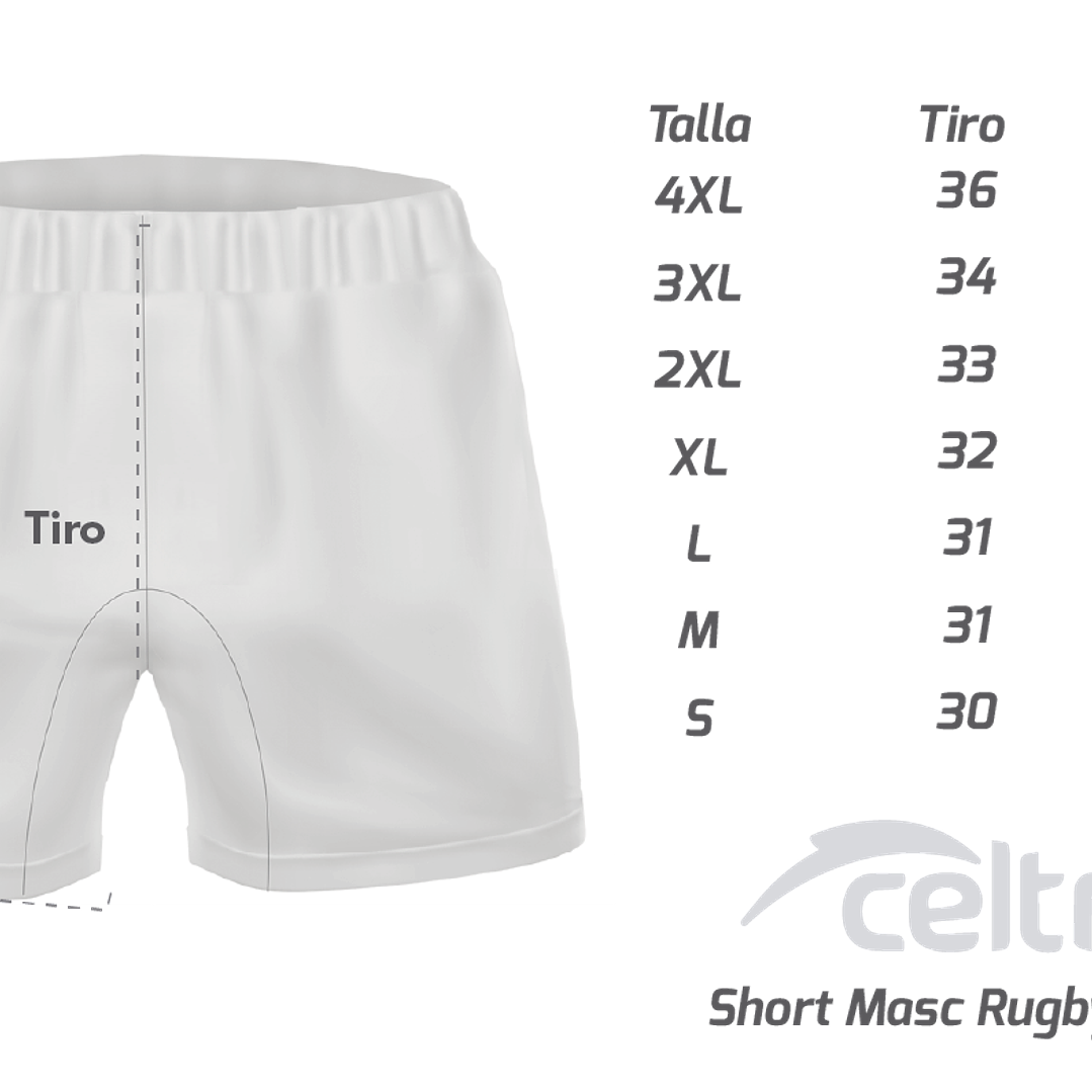 Short Rugby Hombre RS003 3