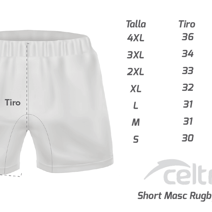 Short Rugby Hombre RS002 3