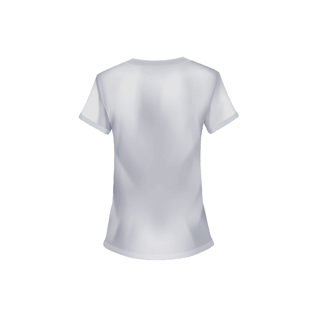 Polera polo un color blanco MUJER