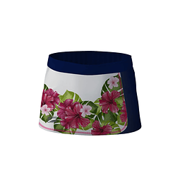 Falda padel diseño "flores"