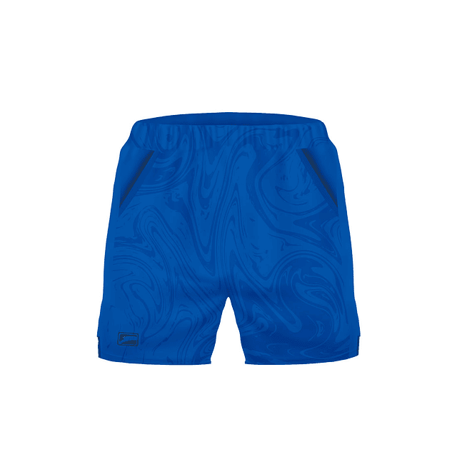 Short padel diseño "curvas" Hombre