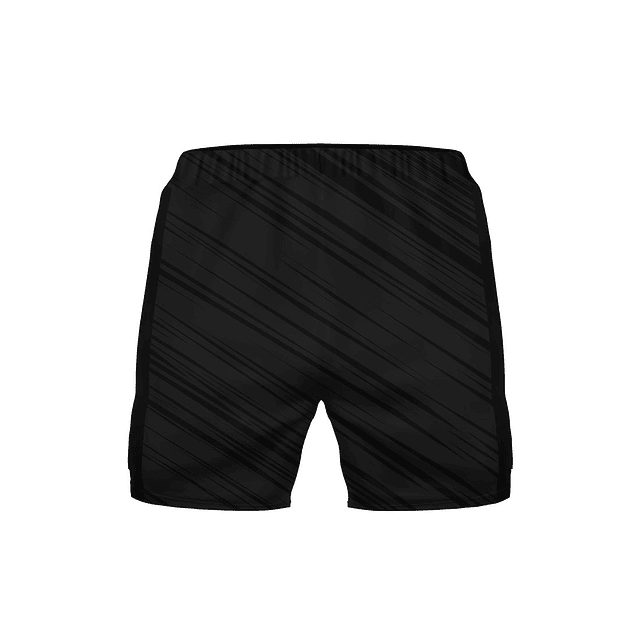 Short padel diseño "líneas negras" Hombre