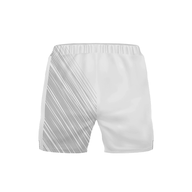 Short padel diseño "líneas grises" Hombre