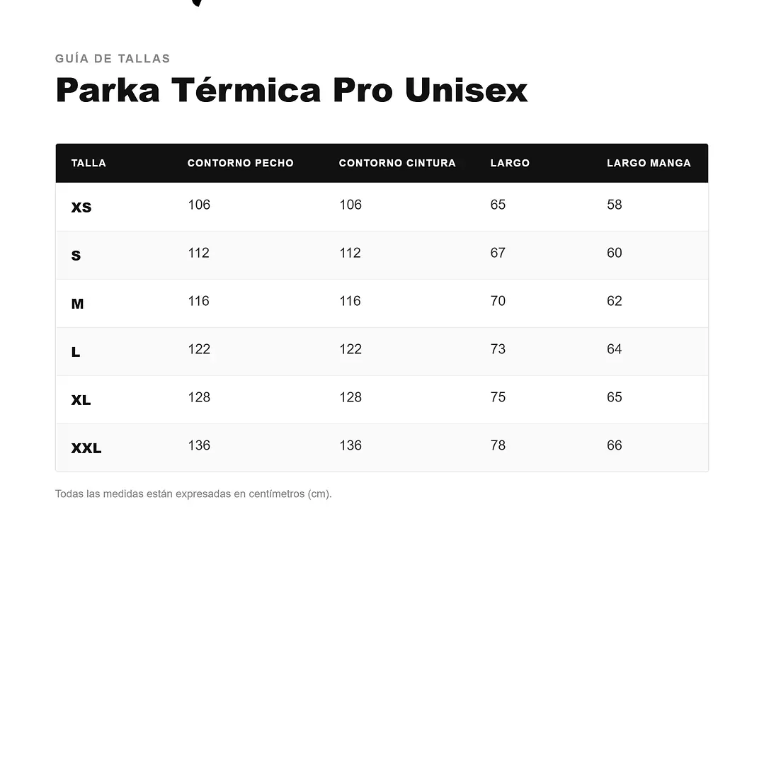 Parka Térmica Pro Unisex 5