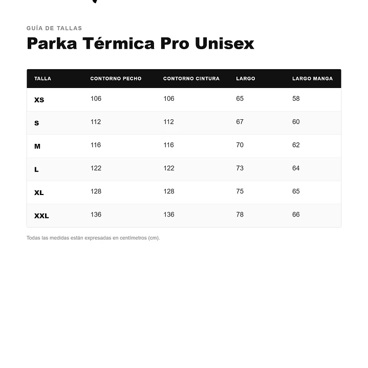 Parka Térmica Pro Unisex 5