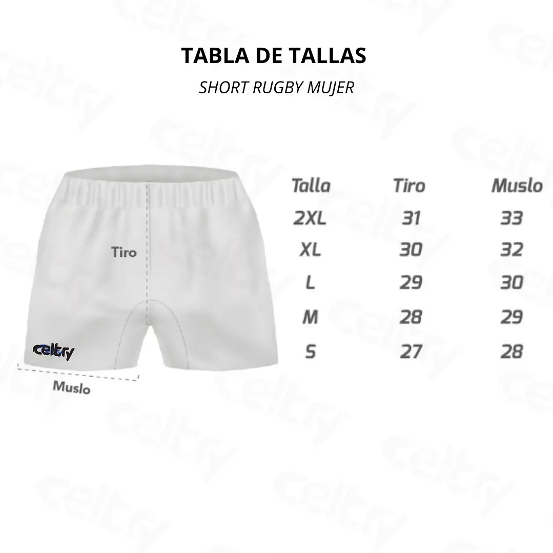 Short Rugby Mujer 2