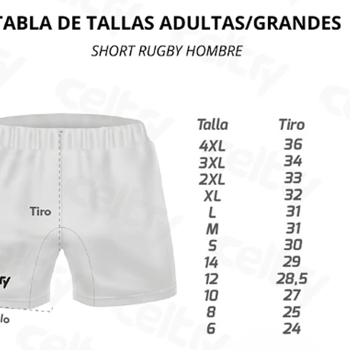 Short Rugby Hombre 2