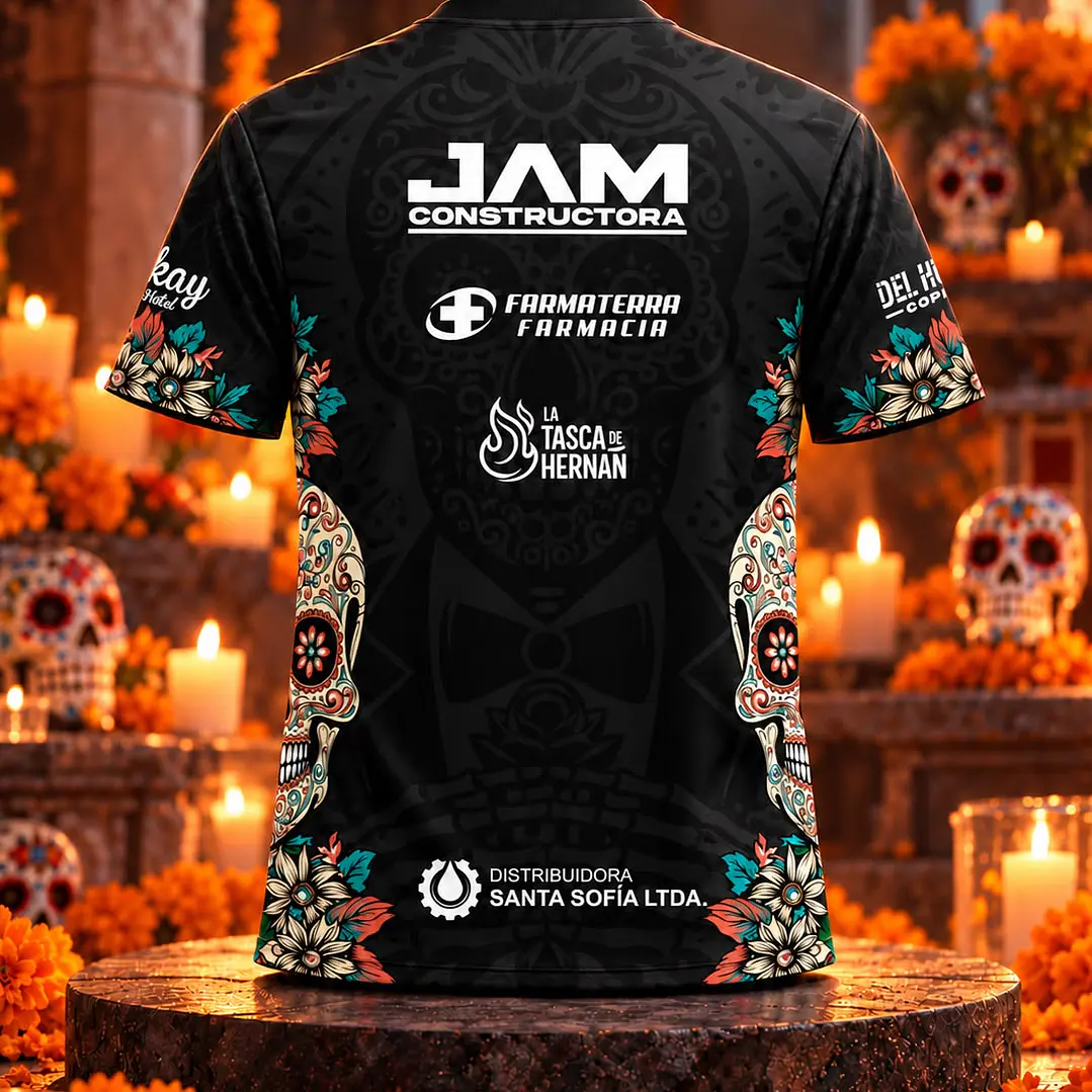Polera mujer padel Mística Halloween  2