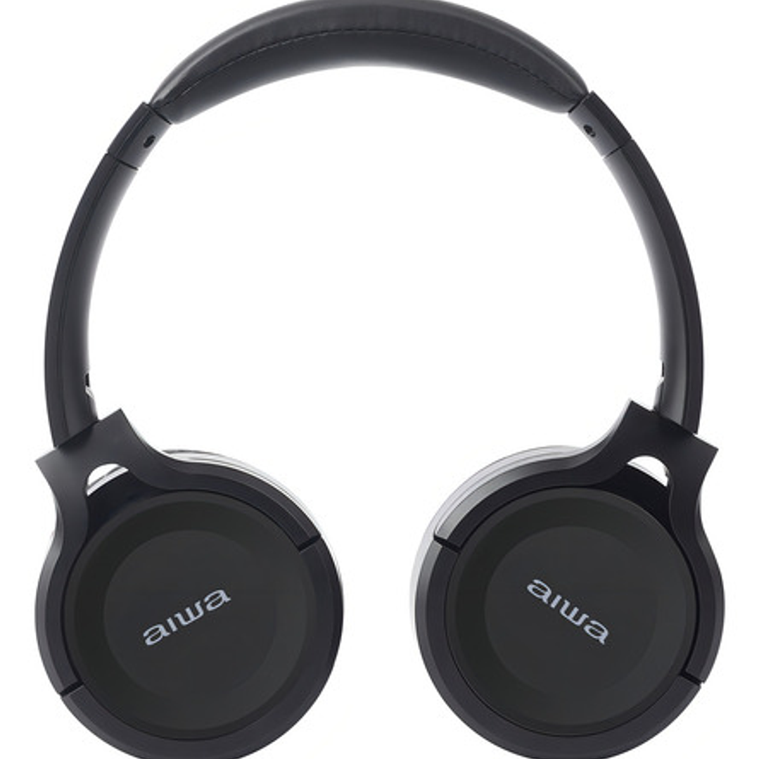 Auriculares Aiwa On-ear Inalámbricos Bluetooth Awk17 Negro 2