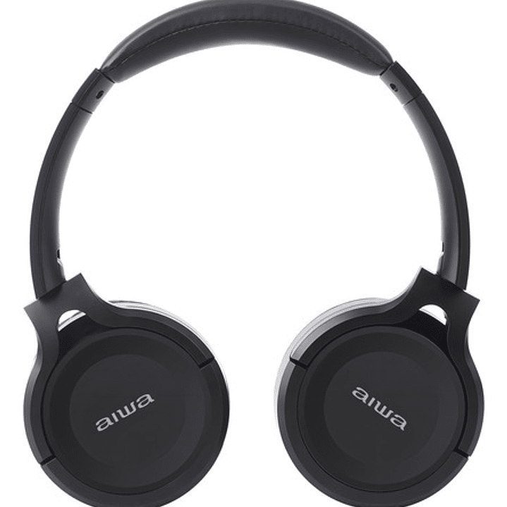 Auriculares Aiwa On-ear Inalámbricos Bluetooth Awk17 Negro 2