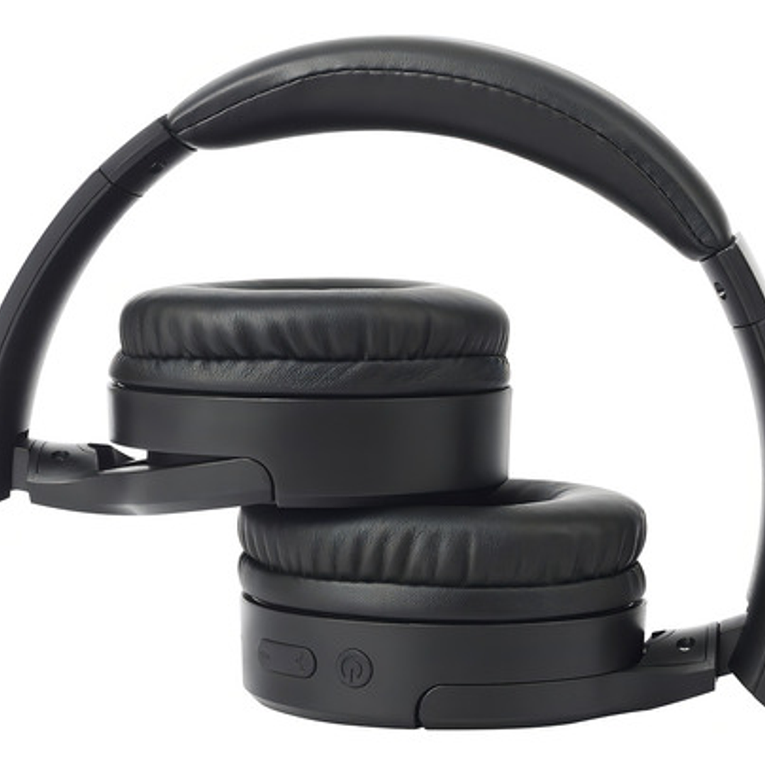 Auriculares Aiwa On-ear Inalámbricos Bluetooth Awk17 Negro 3