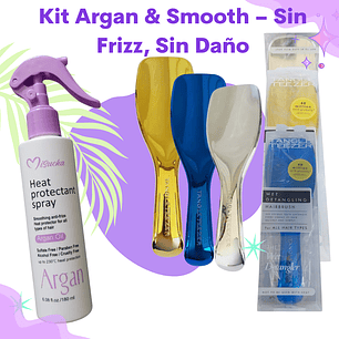 Pack Argan & Smooth – Sin Frizz, Sin Daño