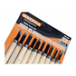 Set de 10 cuchillos para grabar en Madera | Herramientas de Precisión para Artesanos y Escultores - Miniatura 2