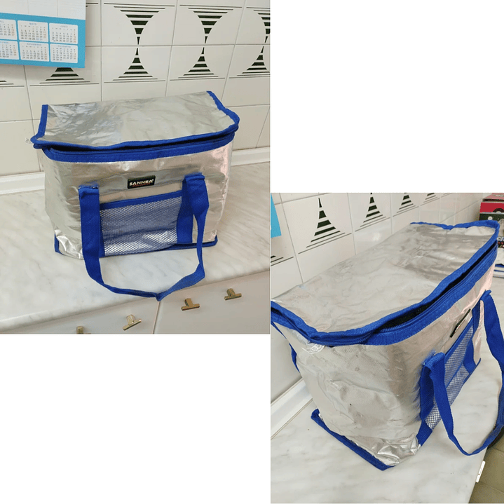 Mochila Bolso Térmico Cooler Portátil para Camping, Picnic o Playa – Mantiene tus alimentos fríos o calientes 4