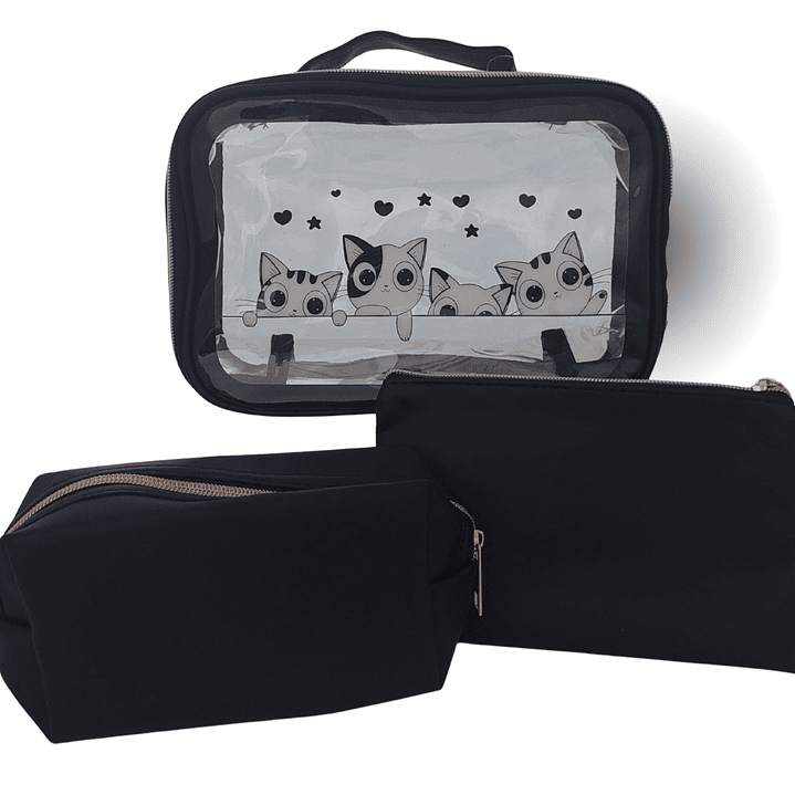 Set de Organizadores de Viaje para Maquillaje y Cosméticos  1