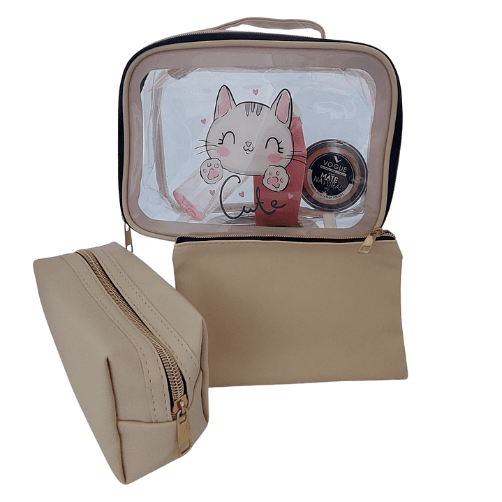 Set de Organizadores de Viaje para Maquillaje y Cosméticos  10