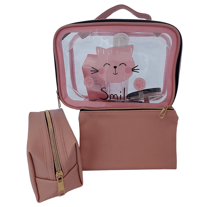 Set de Organizadores de Viaje para Maquillaje y Cosméticos  12