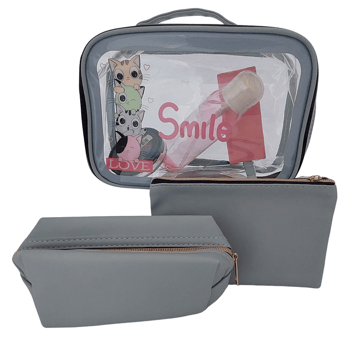 Set de Organizadores de Viaje para Maquillaje y Cosméticos  7