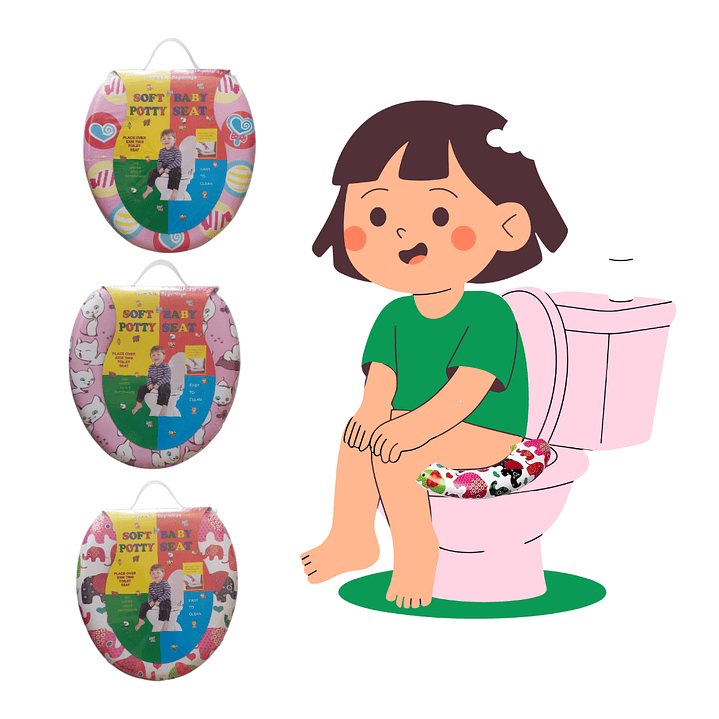 🚽 Adaptador para WC Suave y Acolchado Infantil | Transición cómoda y segura 2