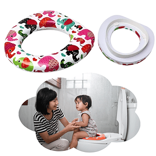 🚽 Adaptador para WC Suave y Acolchado Infantil | Transición cómoda y segura