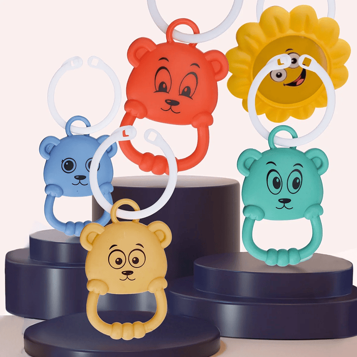 🎵 Gimnasio Musical con Alfombra y Piano para Bebé | Centro de Actividades Educativo y Sensorial 7