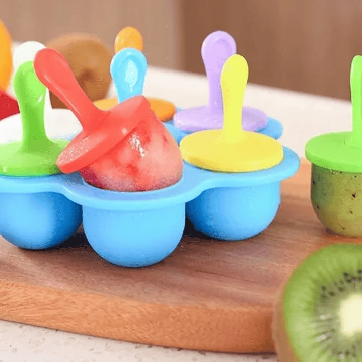 🍧 Mini Molde de Silicona para Paletas de Helado Reutilizable y Resistente al Calor 7