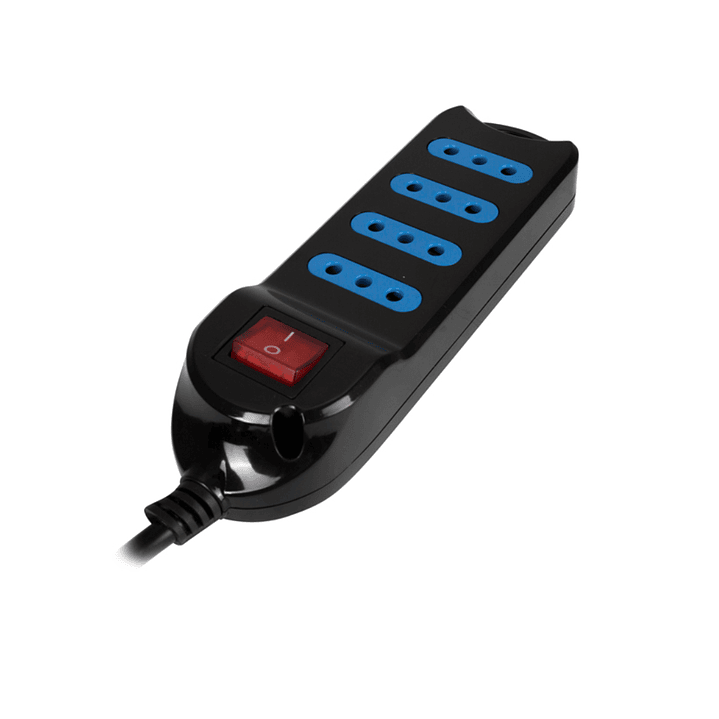 Alargador Philco XT30 – 4 Posiciones con Switch | 3 Metros | Color Negro 3