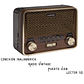 Radio Audiolab Mini-Retro Bluetooth | AM/FM/SW | USB | SD | Diseño Vintage - Miniatura 5