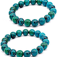 Pulsera De Piedras Naturales Crisocola 💙 - Miniatura 2