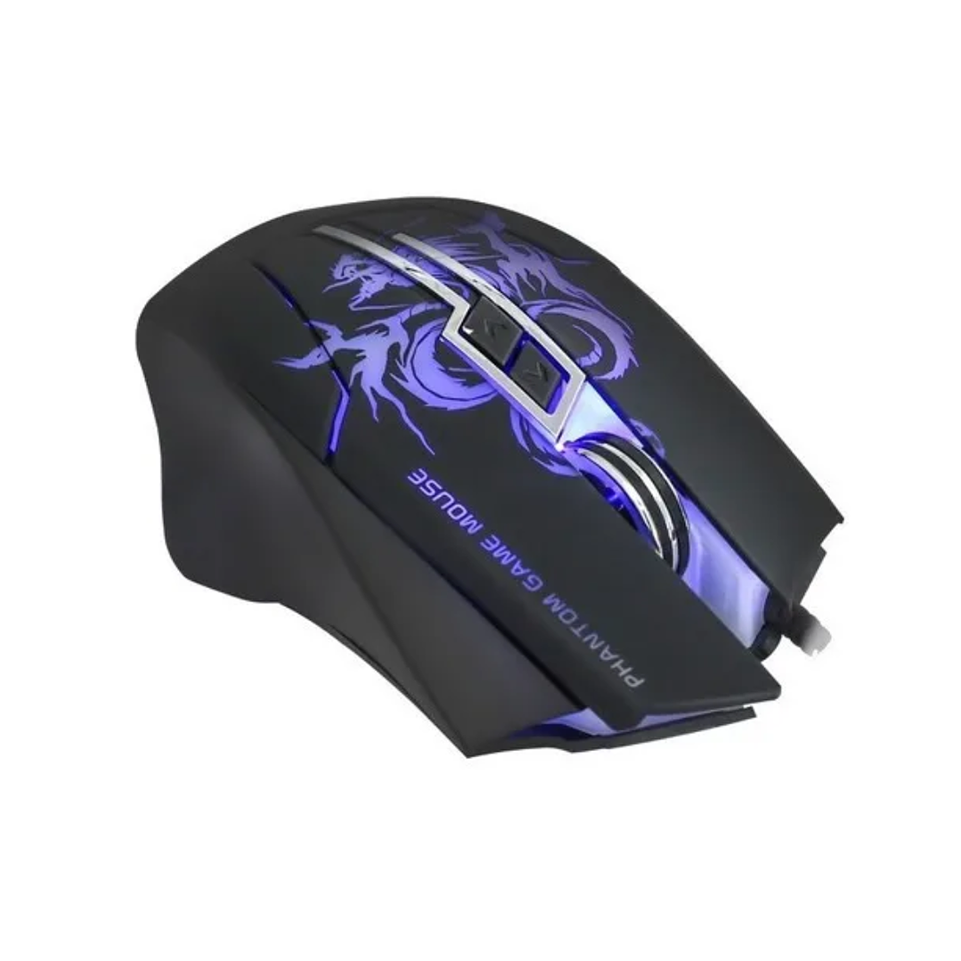Kit Gamer Xtrike Me Mouse 3200 DPI + Mousepad | Retroiluminado | Negro 4