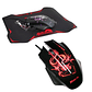 Kit Gamer Xtrike Me Mouse 3200 DPI + Mousepad | Retroiluminado | Negro - Miniatura 3