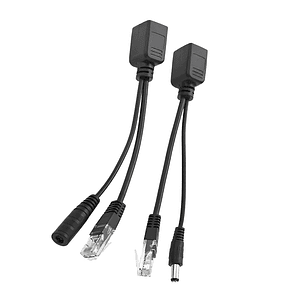 Adaptador PoE Pasivo Inyector 12V para Cámaras IP | Datos + Energía por Ethernet