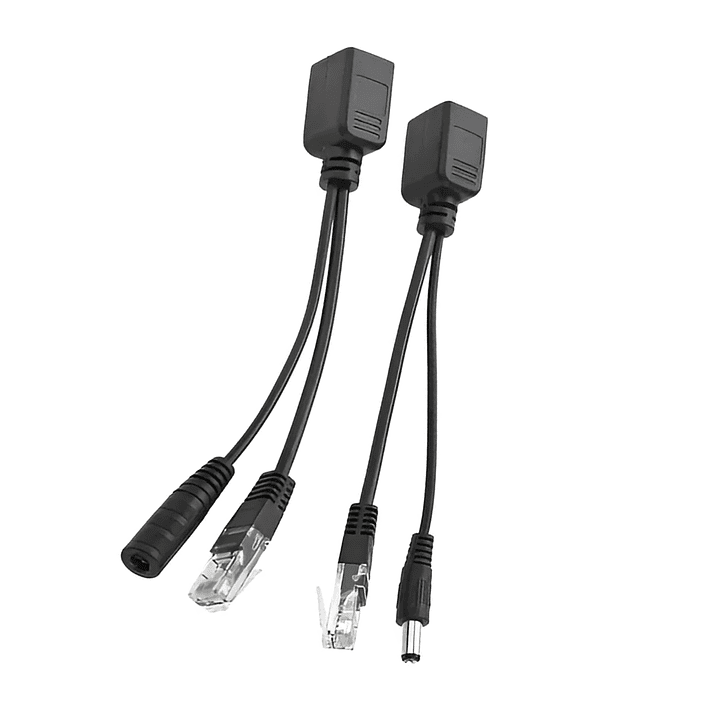 Adaptador PoE Pasivo Inyector 12V para Cámaras IP | Datos + Energía por Ethernet 1