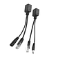Adaptador PoE Pasivo Inyector 12V para Cámaras IP | Datos + Energía por Ethernet - Miniatura 1