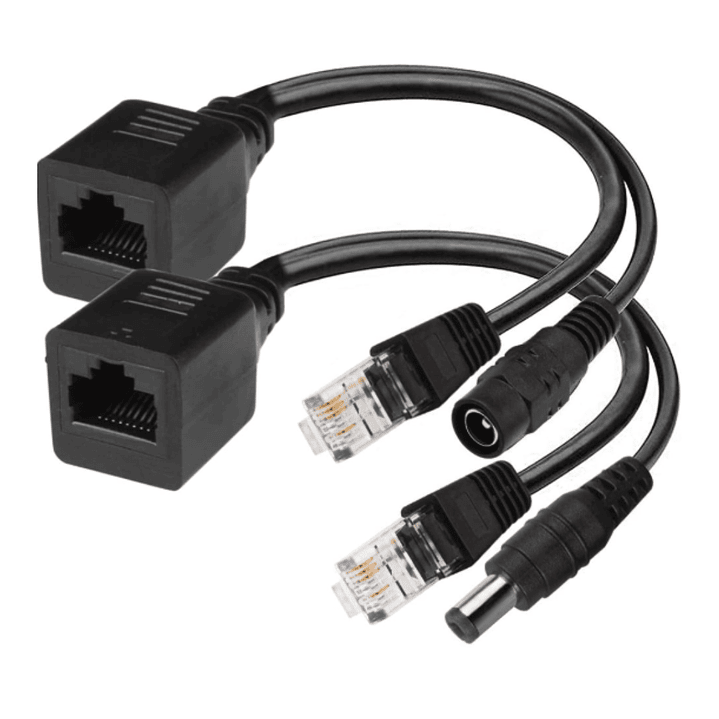 Adaptador PoE Pasivo Inyector 12V para Cámaras IP | Datos + Energía por Ethernet 4