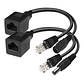 Adaptador PoE Pasivo Inyector 12V para Cámaras IP | Datos + Energía por Ethernet - Miniatura 4