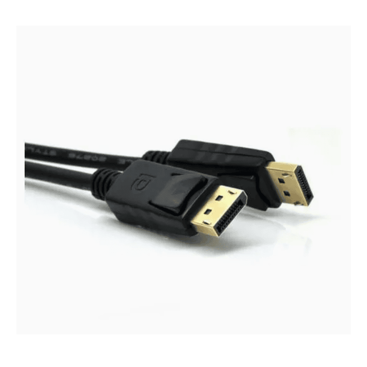 Cable DisplayPort DP a DP 1.8 m Macho-Macho Alta Calidad 3
