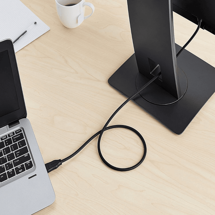 Cable DisplayPort DP a DP 1.8 m Macho-Macho Alta Calidad 6