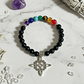 Pulsera de Siete Chakras con Colgante Nudo de Brujas – Energía Positiva y Armonía Espiritual - Miniatura 22